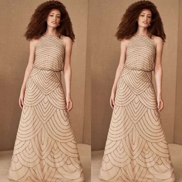 BHLDN Madigan Beaded Tulle